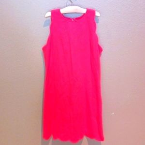 Vince Camuto Scalloped Hem Dress, Womens Size 2
